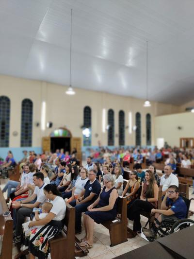 1º DIA DO TRÍDUO DE SÃO JOSÉ FOI UM GRANDE SUCESSO 